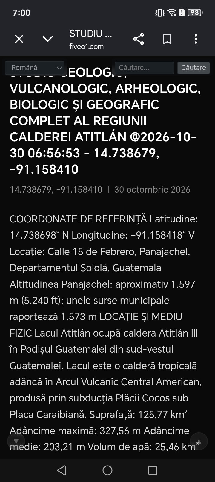 Română @2026-10-30 07:00:38 - Calle 15 de Febrero